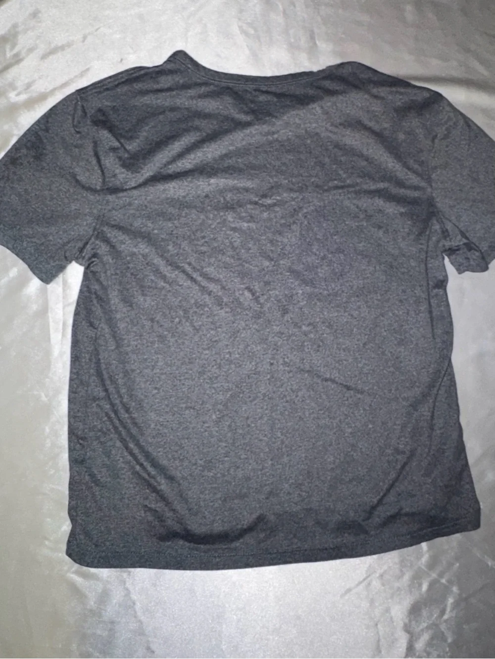 Kids Charcoal Crew Neck T-Shirt